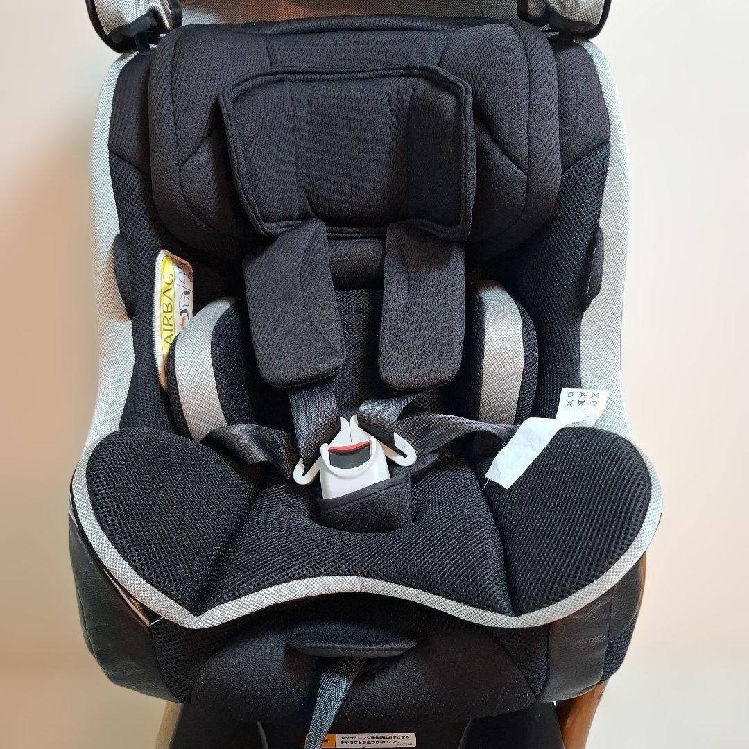 【美品】Aprica クルリラ isofix モアレラブラック