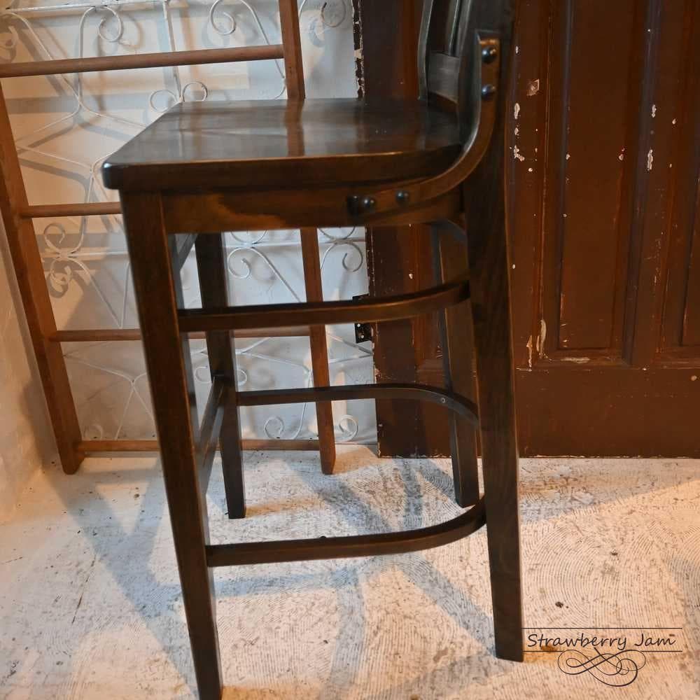 IFU-413-2 英国ヴィンテージ カウンターチェア ハイチェア BARチェア