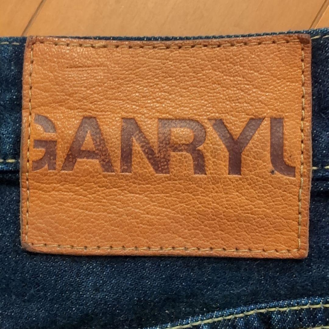 GANRYU定番サルエルデニムパンツガンリュウインディゴコムデギャルソンフミト