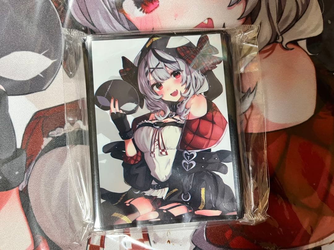 沙花叉クロヱ　サンパン　スリーブ　ケース　プレイマット