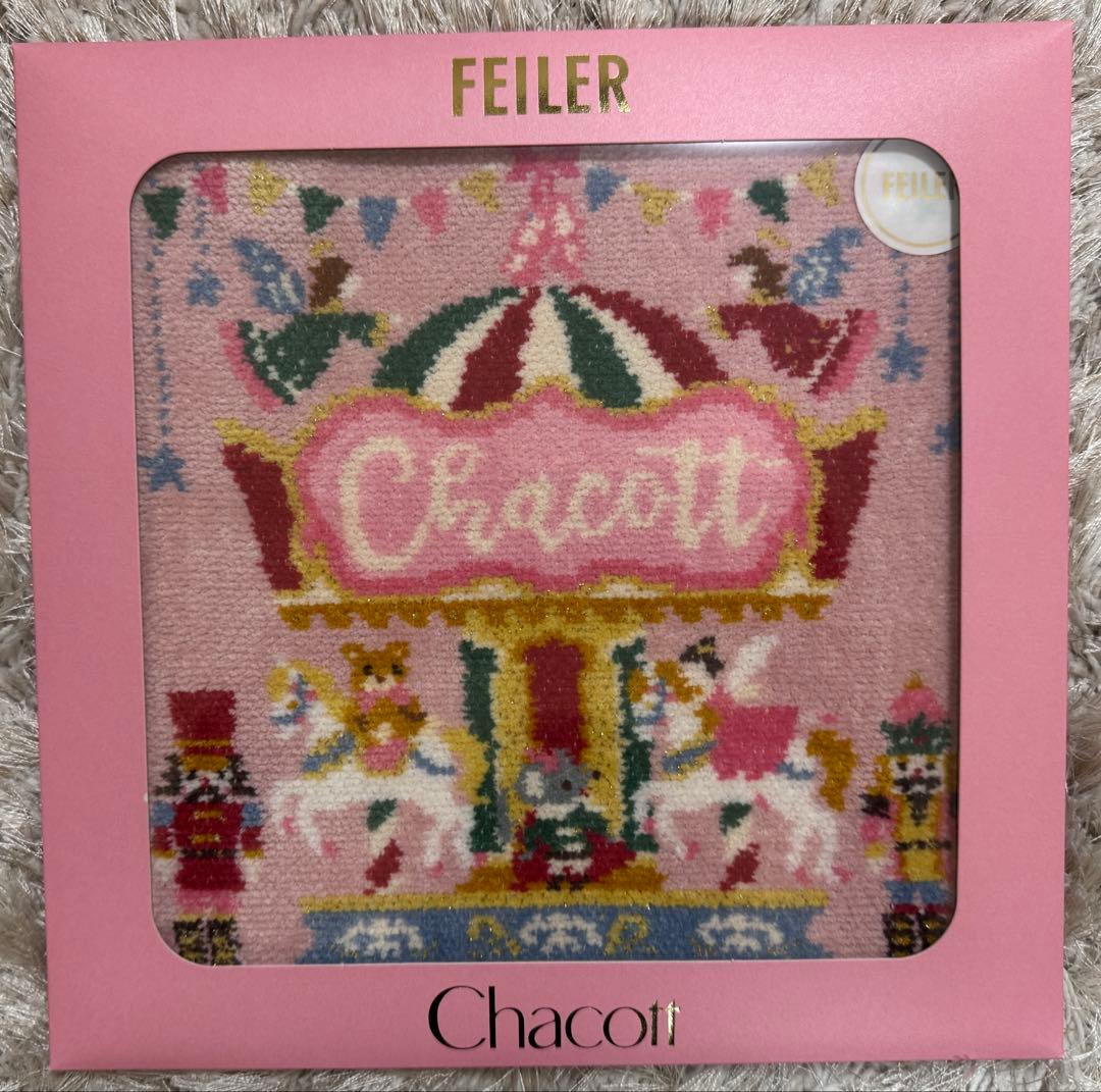 FEILER Chacott NUTCRACKERハンカチ3枚 新品未開封