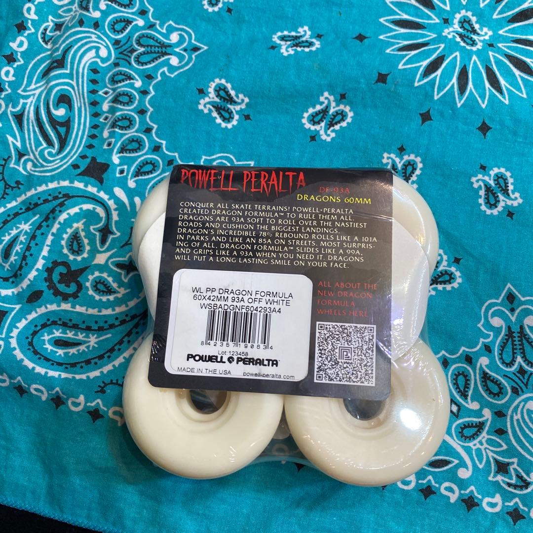 スケートボード POWELL PERALTA DRAGONS 60MM 93A