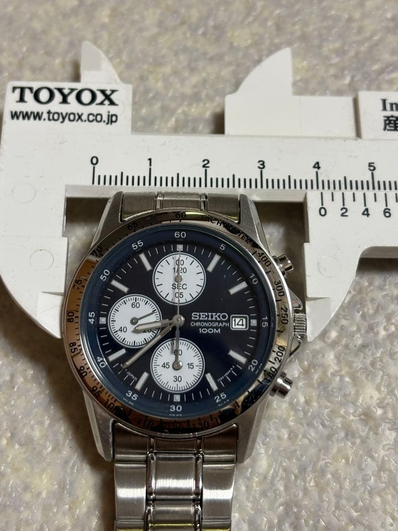SEIKO クロノグラフ　7T92-0DW0 美品