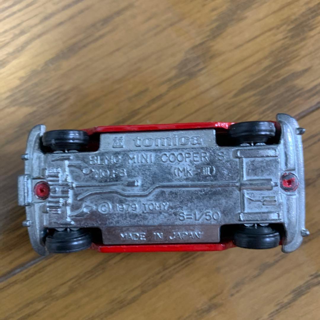 ♢ トミカ BLMCミニクーパーSマークⅢ F8 1/50 ミニカー