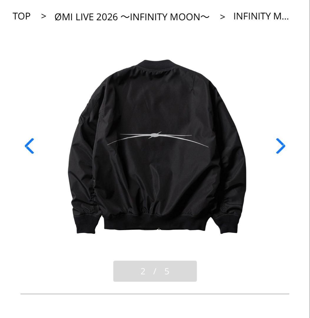 INFINITY MOON MA-1/登坂広臣 OMI