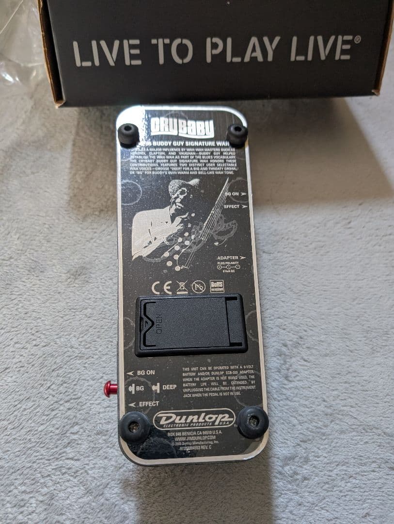 ギター Dunlop Buddy Guy Signature Wah
