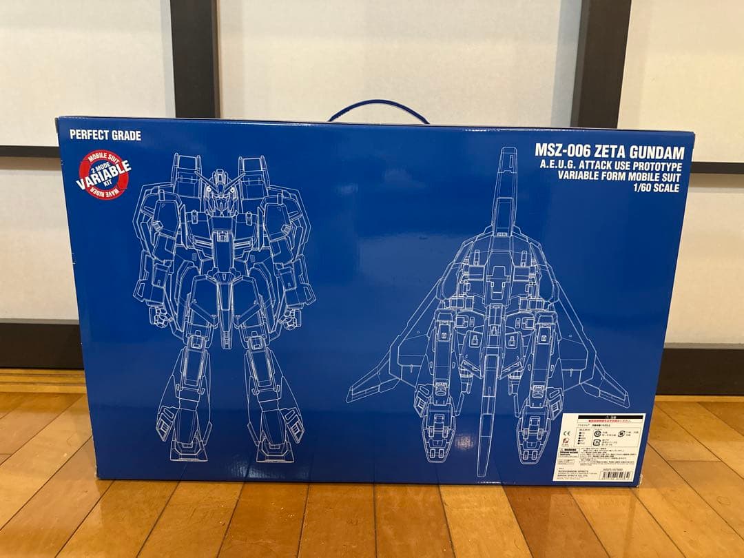 「新品」BANDAI MSZ-006 ZETA GUNDAM PG 1/60