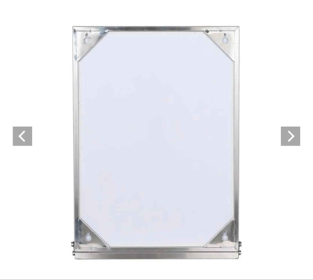 DULTON ステンレス壁掛けミラー