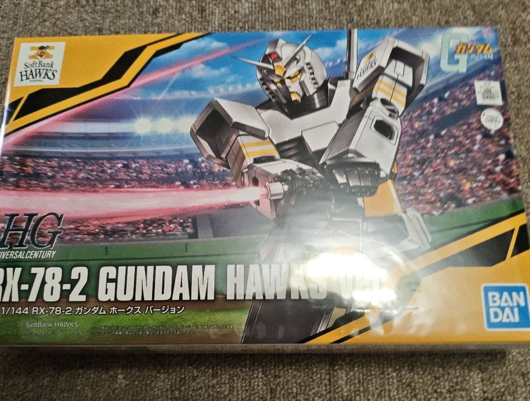 RX-78-2 ガンダム　ホークス+ガンキャノン+ガンダム　3點セット