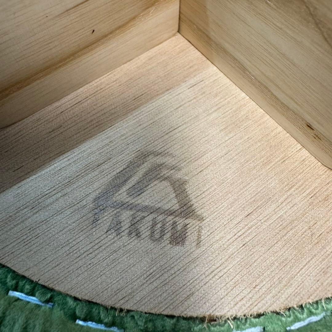 美品　匠工芸 マッシュルームスツール　Sサイズ　ライトグリーン