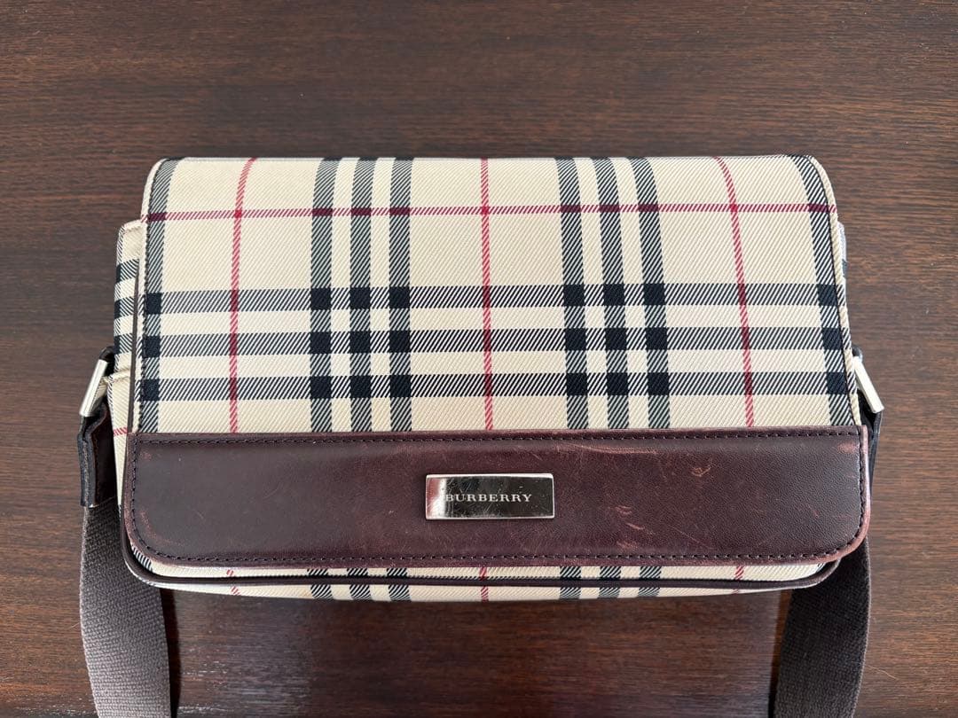 【中古】Burberryショルダーバッグ