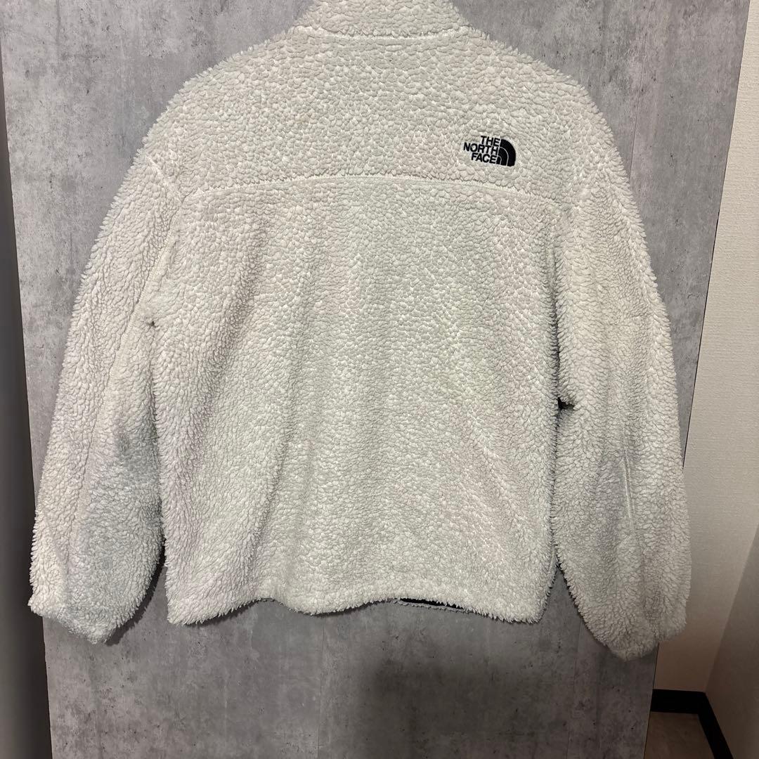 ノースフェイス　白色ボアジャケット　Lサイズ