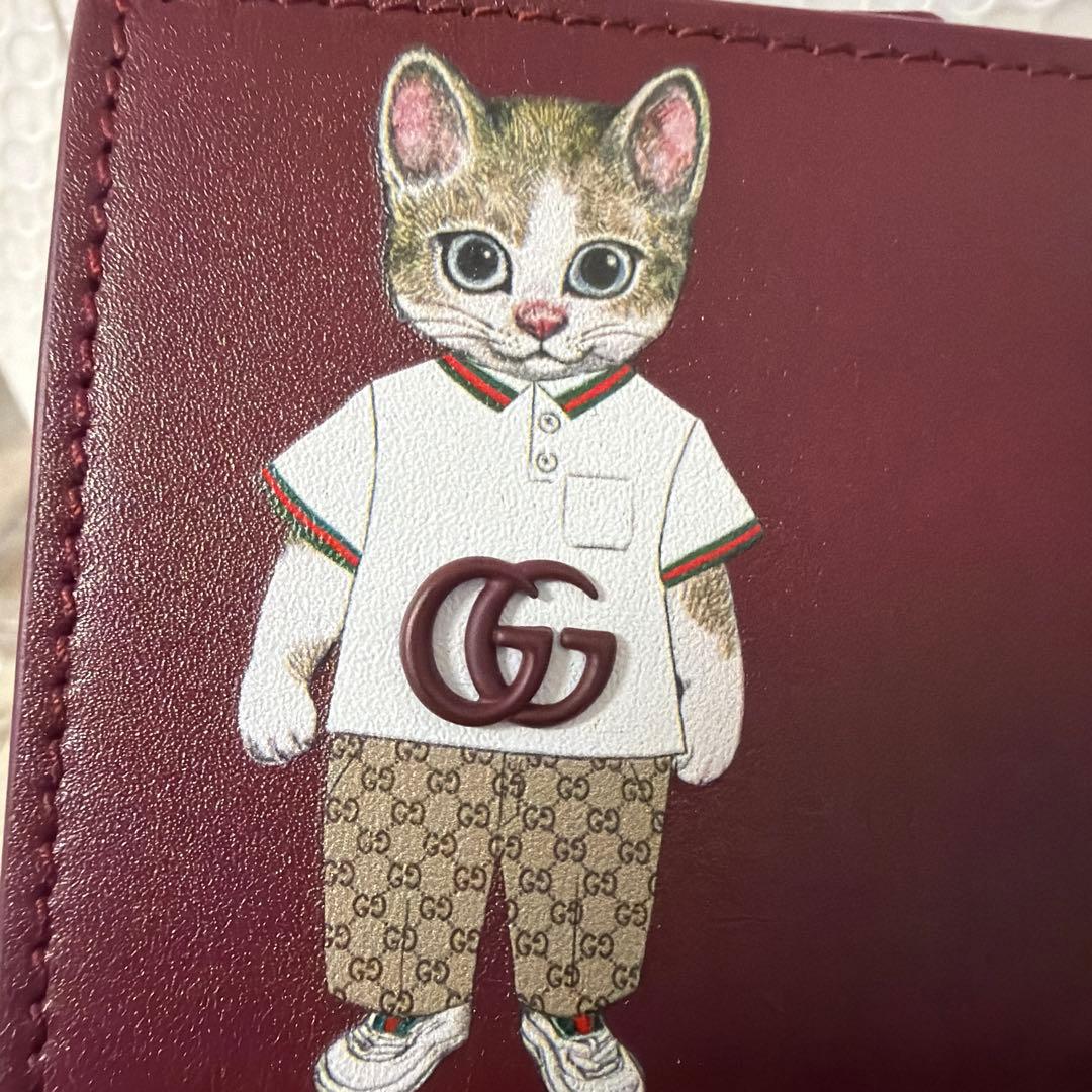 日本限定　GUCCI ヒグチユウコ　バイカラースモールウォレット