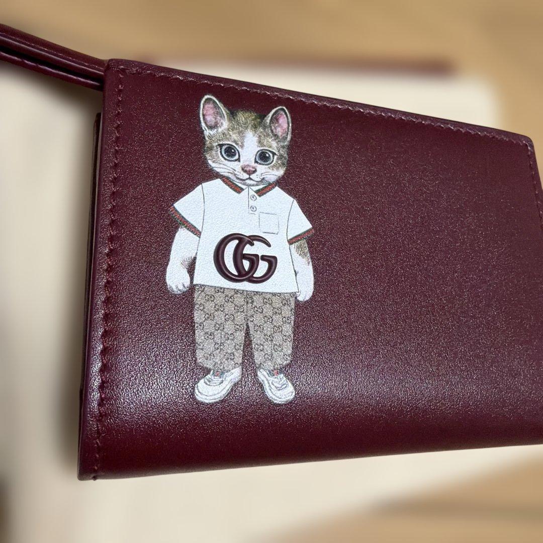 日本限定　GUCCI ヒグチユウコ　バイカラースモールウォレット