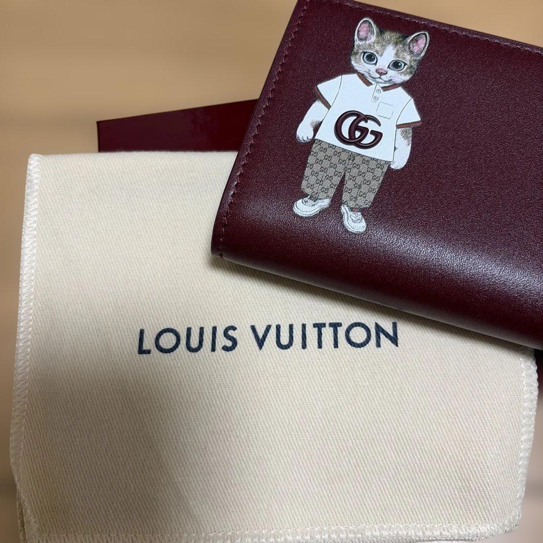 日本限定　GUCCI ヒグチユウコ　バイカラースモールウォレット