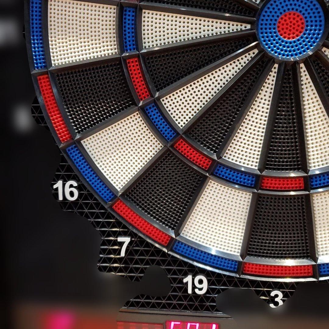 ダーツボード　電子ダーツ　ダーツ　木製　サウンド　カウントアップ　クリケット