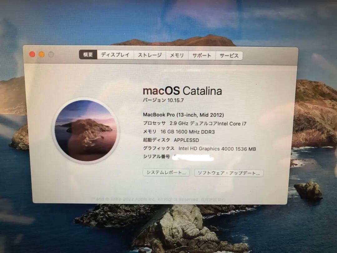 MacBook Pro (13-inch, Mid 2012)i7 年末年始限定