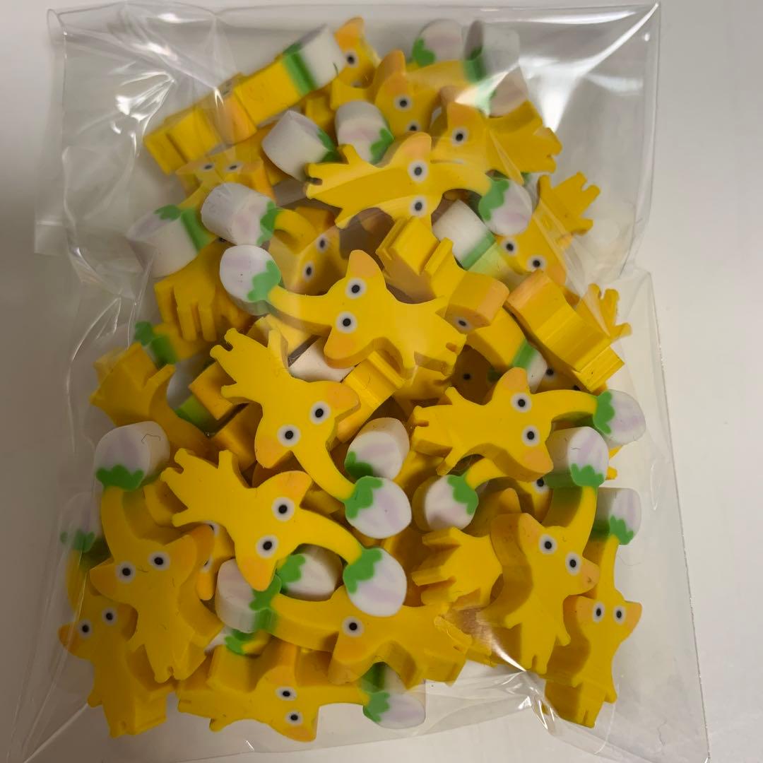 ピクミン3 デラックス　つめつめ消しゴム　まとめ売り