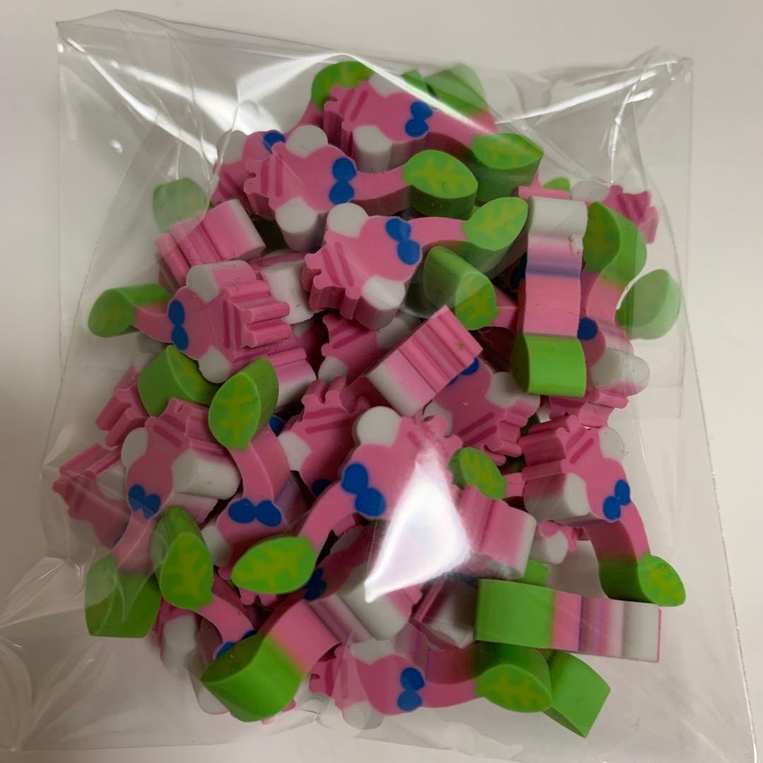 ピクミン3 デラックス　つめつめ消しゴム　まとめ売り