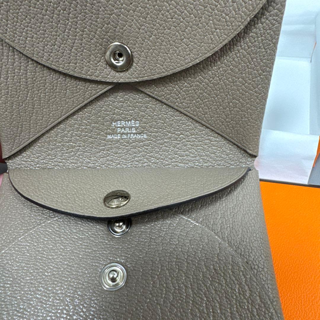 【新品未使用】エルメス　カルヴィデュオ　カードケース　ケース