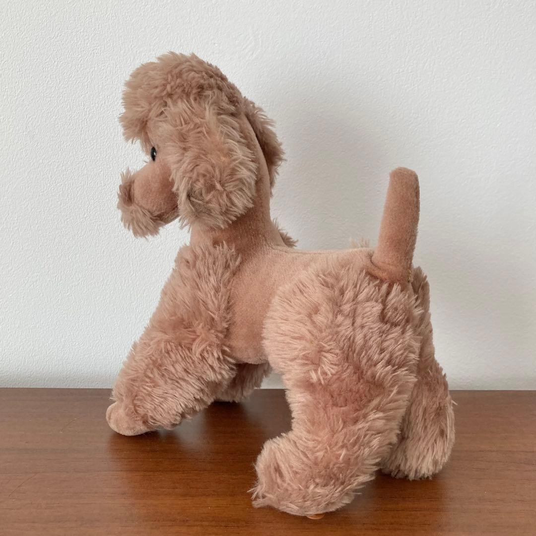 オールドシュタイフ　プードル　シュタイフ　ぬいぐるみ　ドイツ　ヴィンテージ