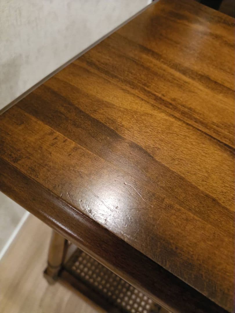 【McQ（マック）#古着】カリモク(karimoku)　花台　レトロ