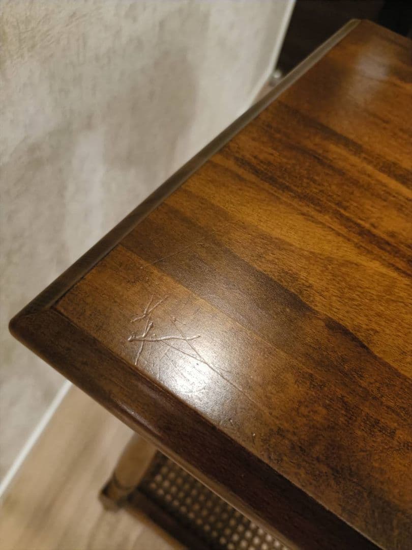 【McQ（マック）#古着】カリモク(karimoku)　花台　レトロ