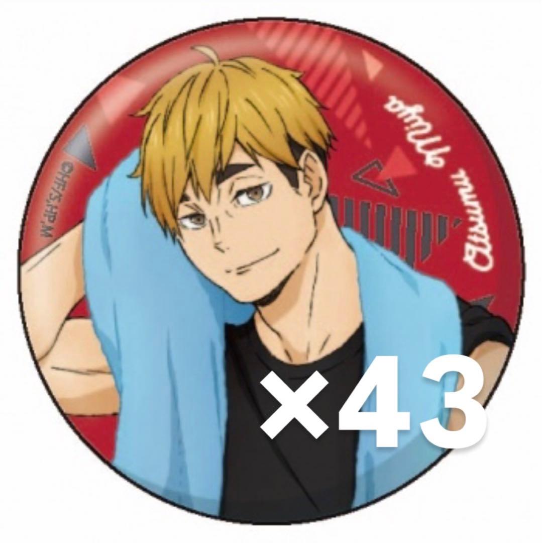 ハイキュー!! TO THE TOP 合宿　缶バッジ 宮侑