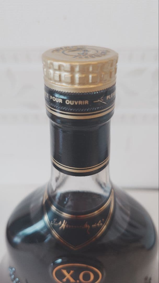 コニャック Hennessy ヘネシー X.O 金キャップ 箱付 700ml