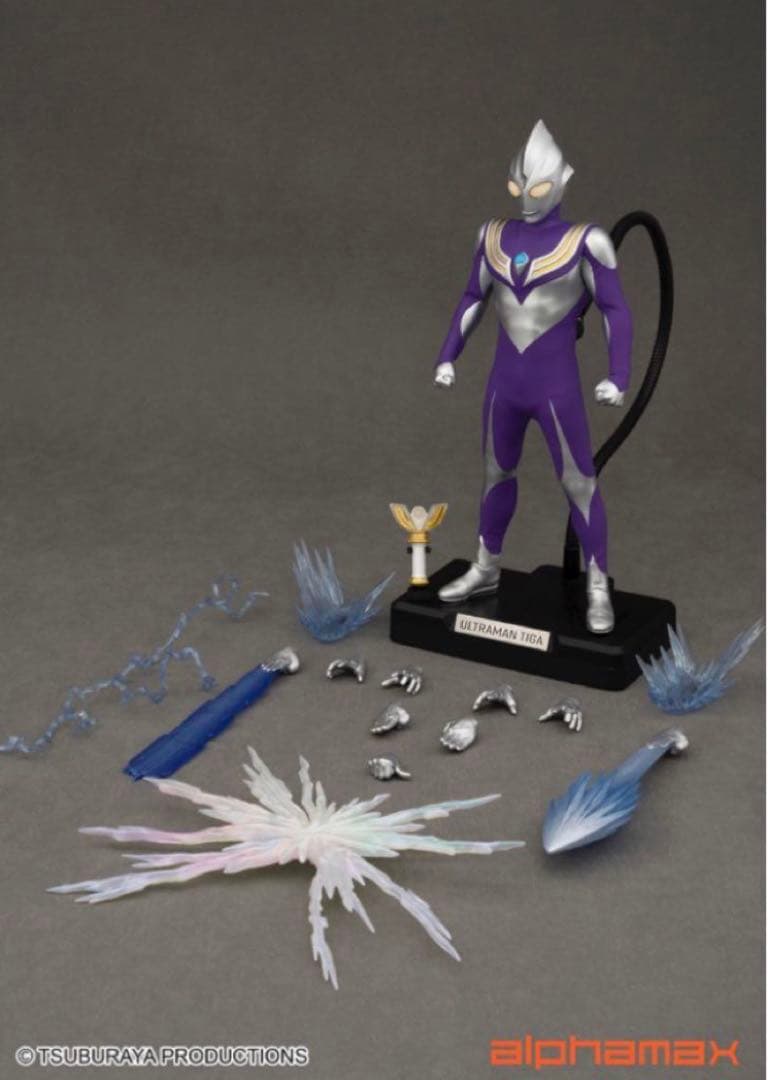 海外限定 alphamax アルファマックス ウルトラマンティガ スカイタイプ