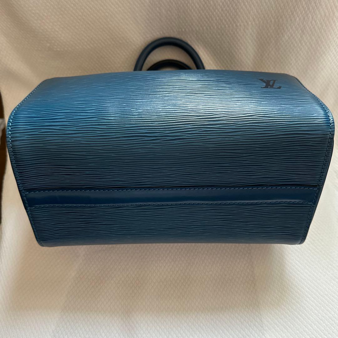 ルイヴィトン　スピーディー　エピ　トレドブルー