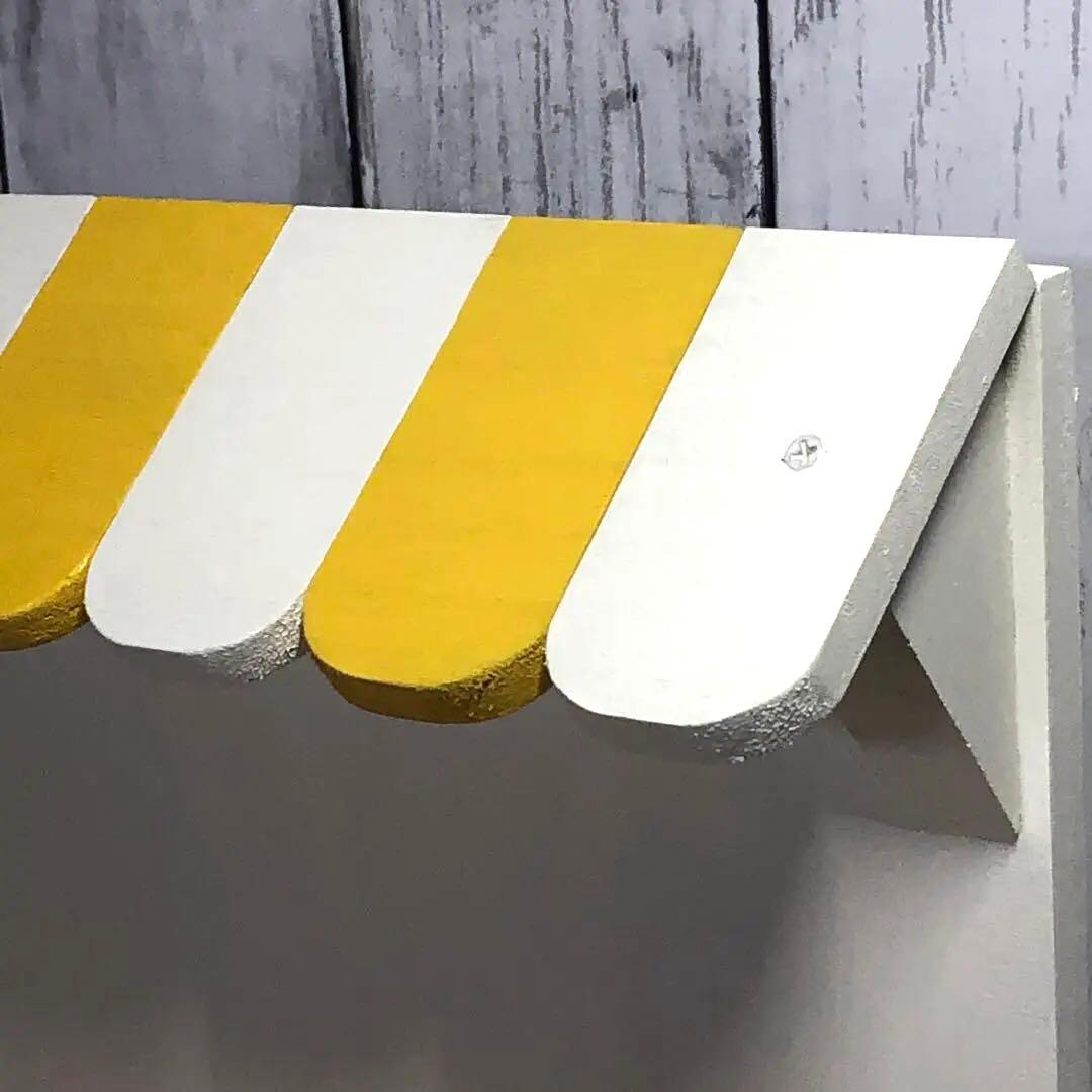 いち　お店型什器 （６枚屋根）　計３点　（イベント什器　ハンドメイド）