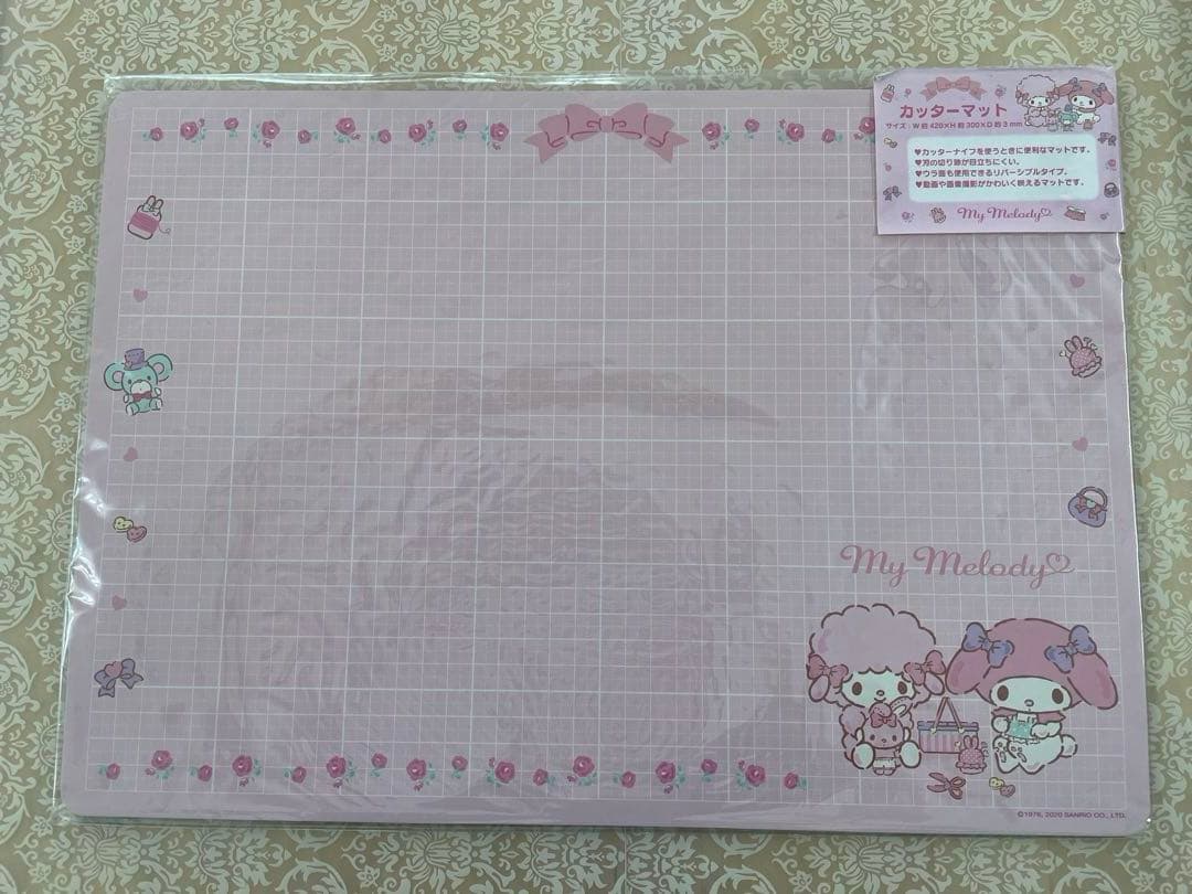d*3様 サンリオ　マイメロディ　カッターマット　カッティングマット