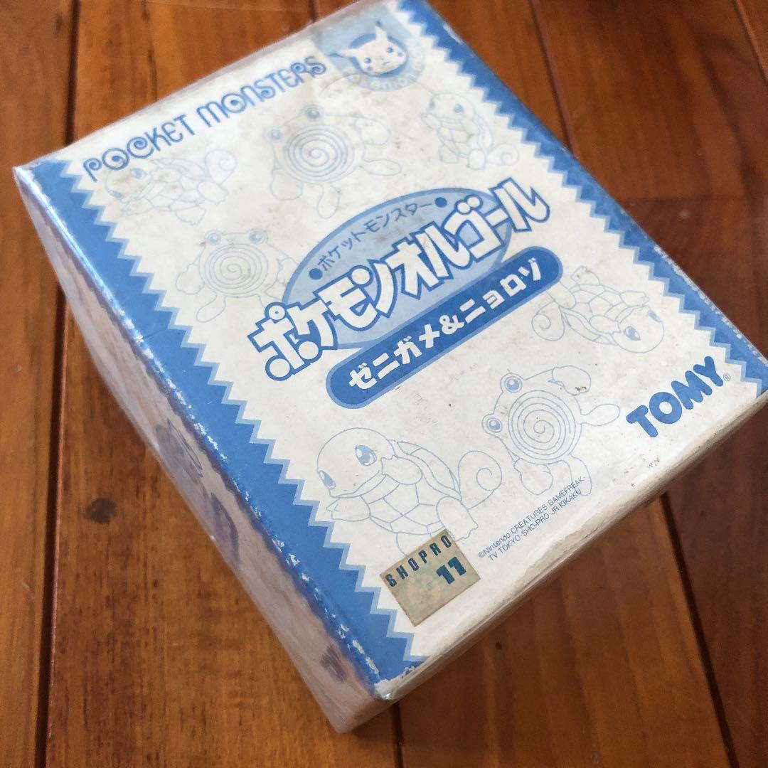 希少品　レトロ　完全未開封　ポケモン　オルゴール　ゼニガメ　ニョロゾ