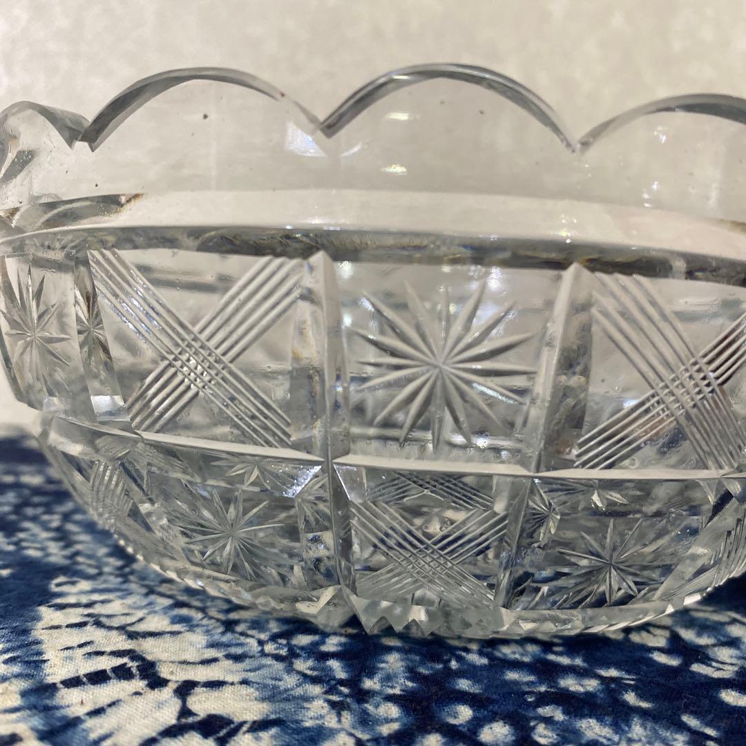 切子硝子　江戸切子　薩摩切子　鉢　ボール