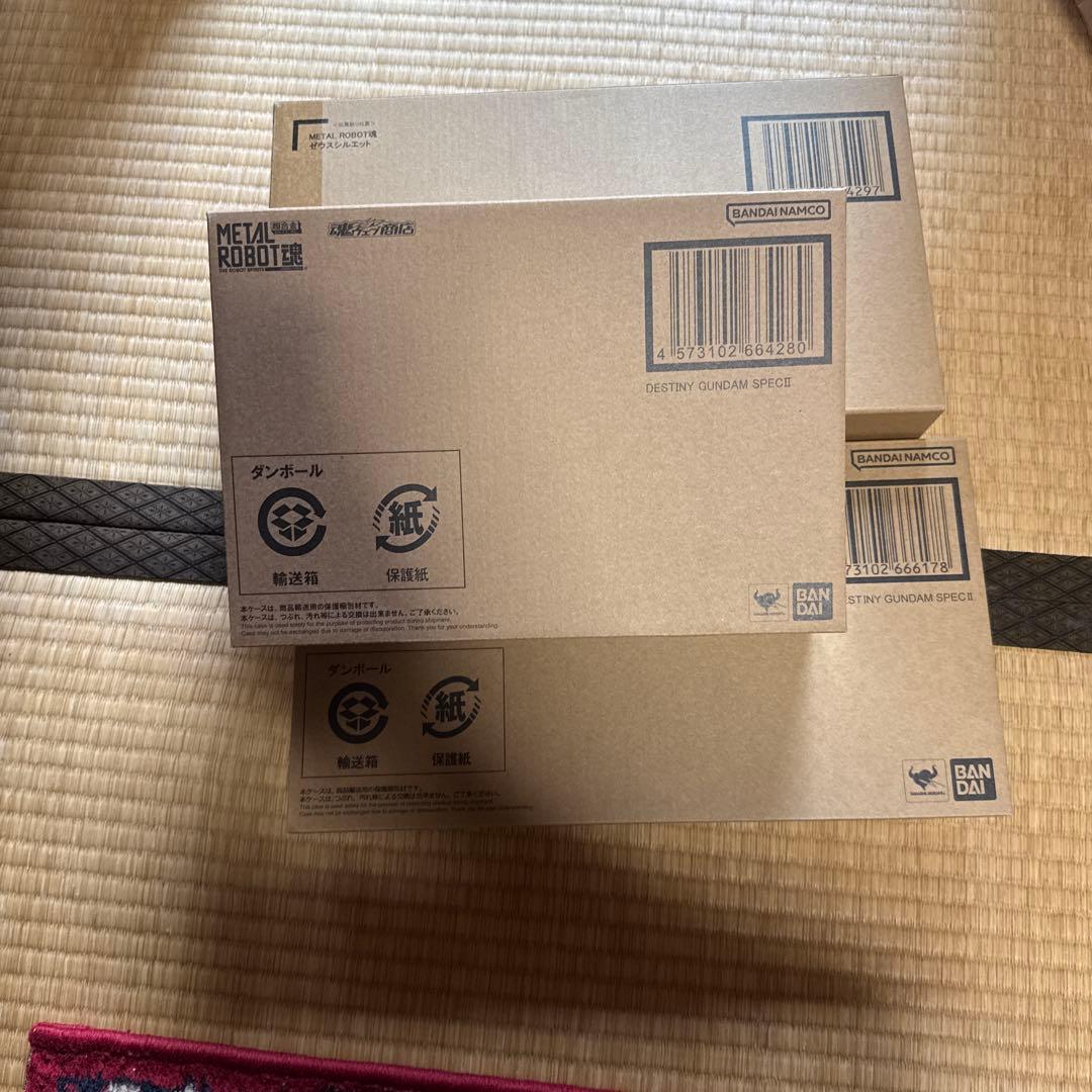 メタルロボット魂　デスティニーガンダムSPEC II &ゼウスシルエット&光の翼