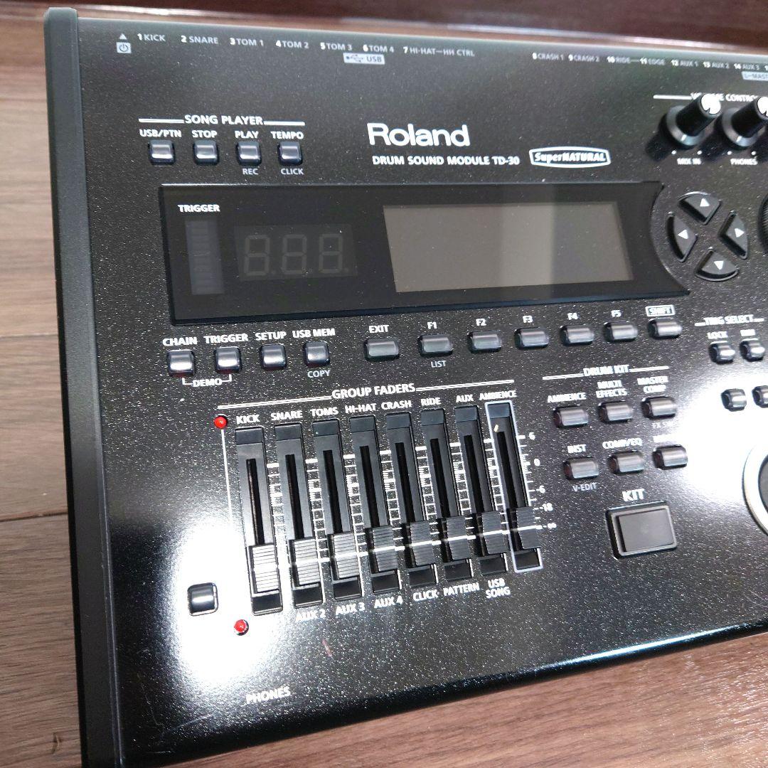 美品 Roland TD-30 最新 Ver.1.13 音源 モジュール