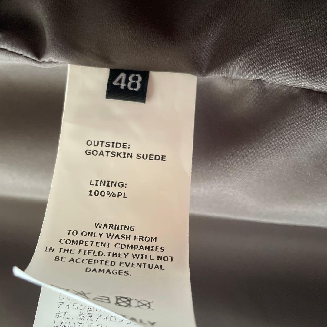 EMMETI di Franco シングルライダースジャケット 48