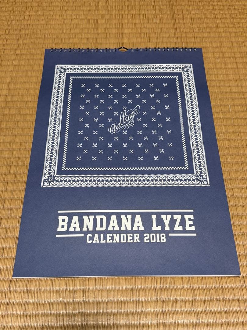 カレンダー・スケジュール BANDANA LYZE CALENDER 2018 CHALLENGER