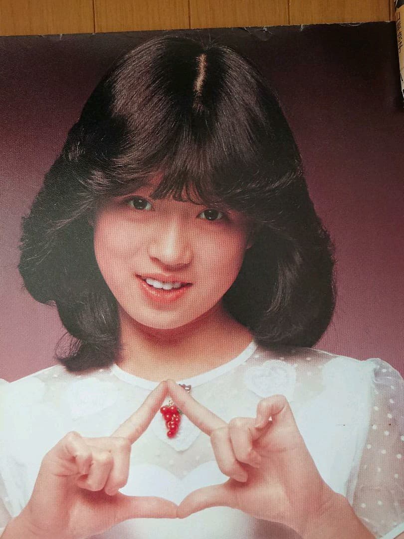 中森明菜ポスター(71) デビュー当時 市販品①