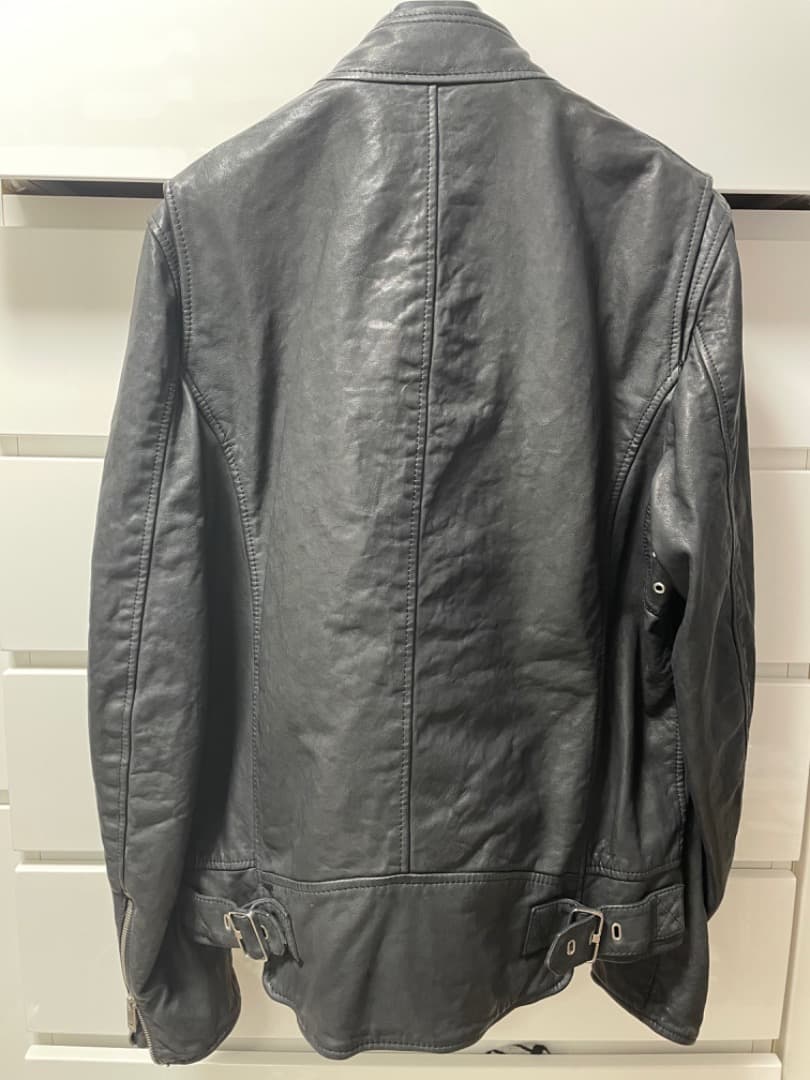 dieselレザーライダースジャケット