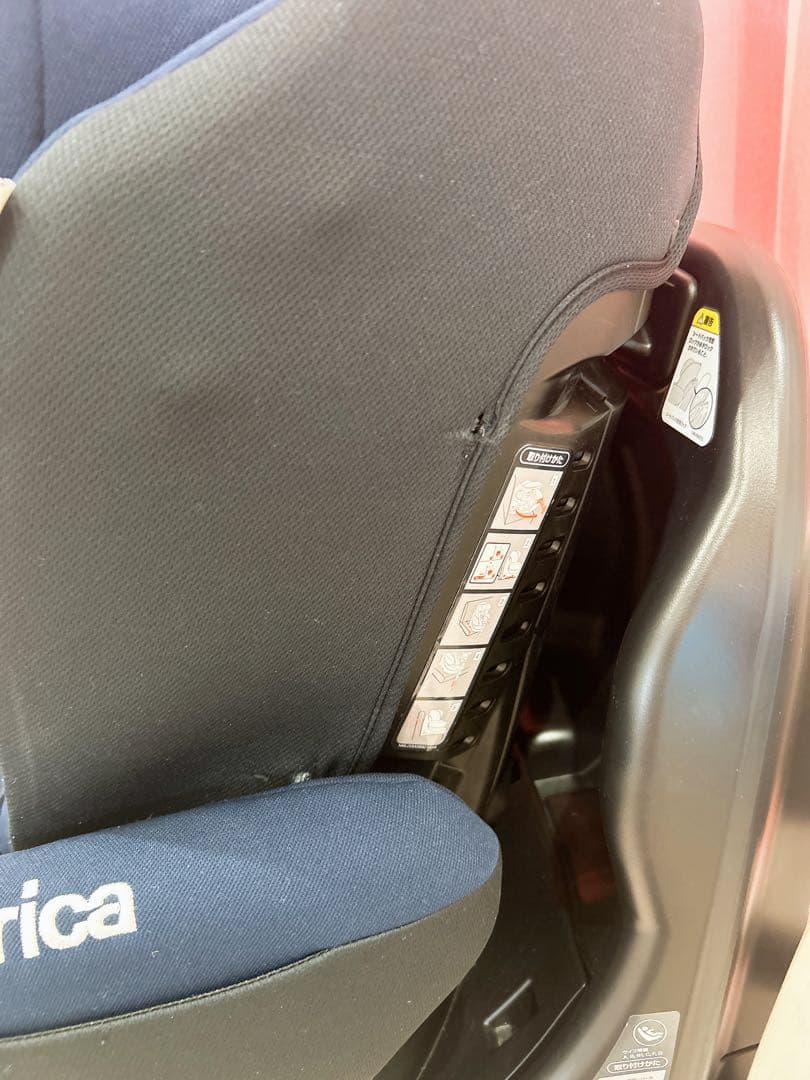 【美品】Apricaアップリカ　ディアターンプラス　ISOFIX　AB