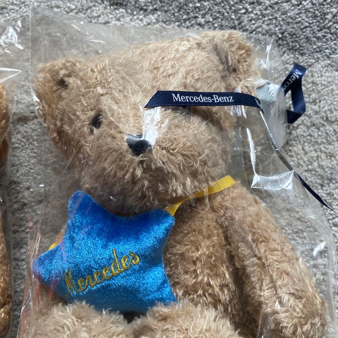 新品　メルセデスベンツ　ベアぬいぐるみセット