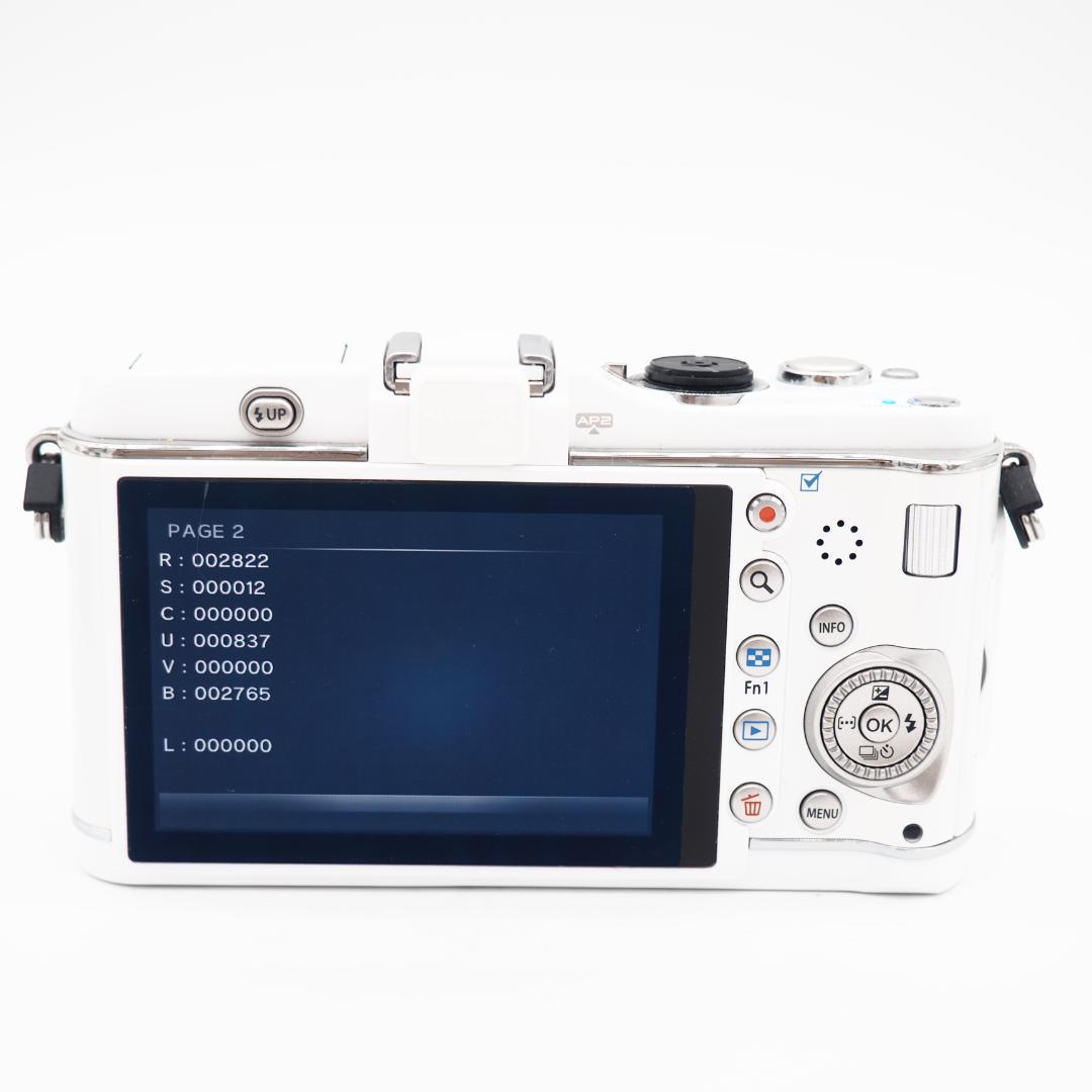 OLYMPUS ミラーレス一眼 PEN E-P3 ホワイト