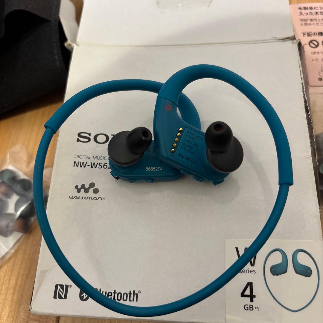 SONY NW-WS623 ワイヤレスイヤホン 4GB