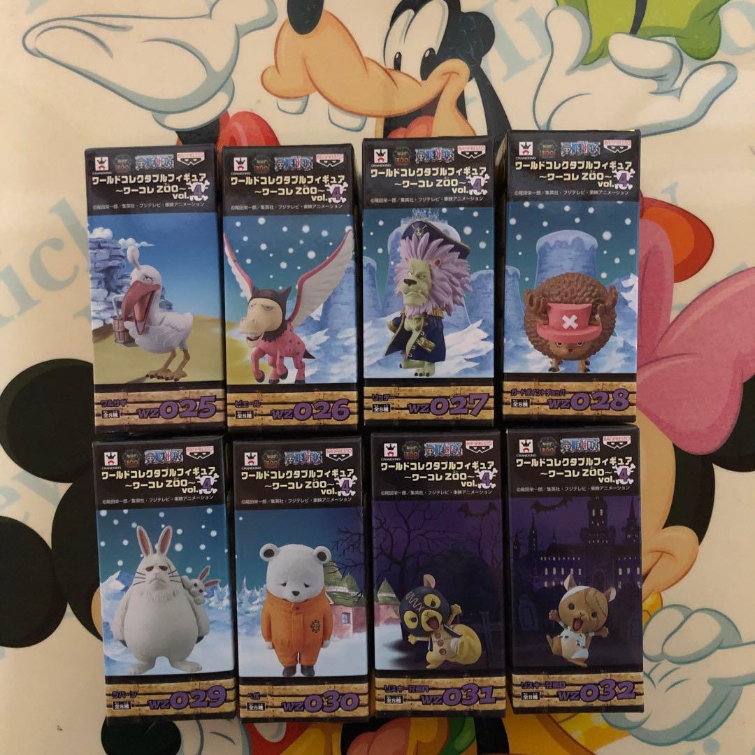 ワンピースワールドコレクタブルフィギュア ＺＯＯ　セット売り