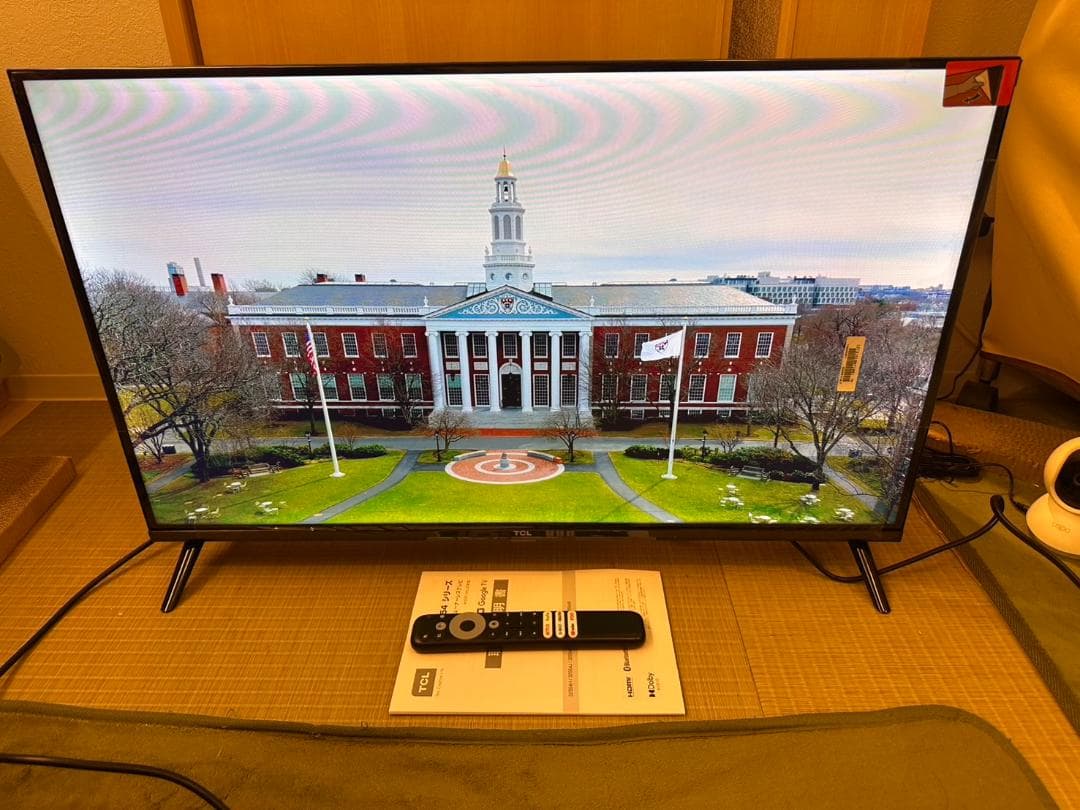 24年製新品並み！TCL 32S54H スマートテレビ　チューナーレス　32型