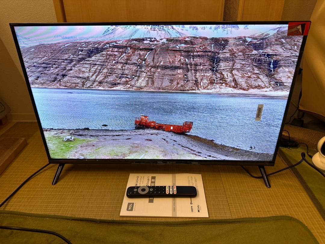 24年製新品並み！TCL 32S54H スマートテレビ　チューナーレス　32型