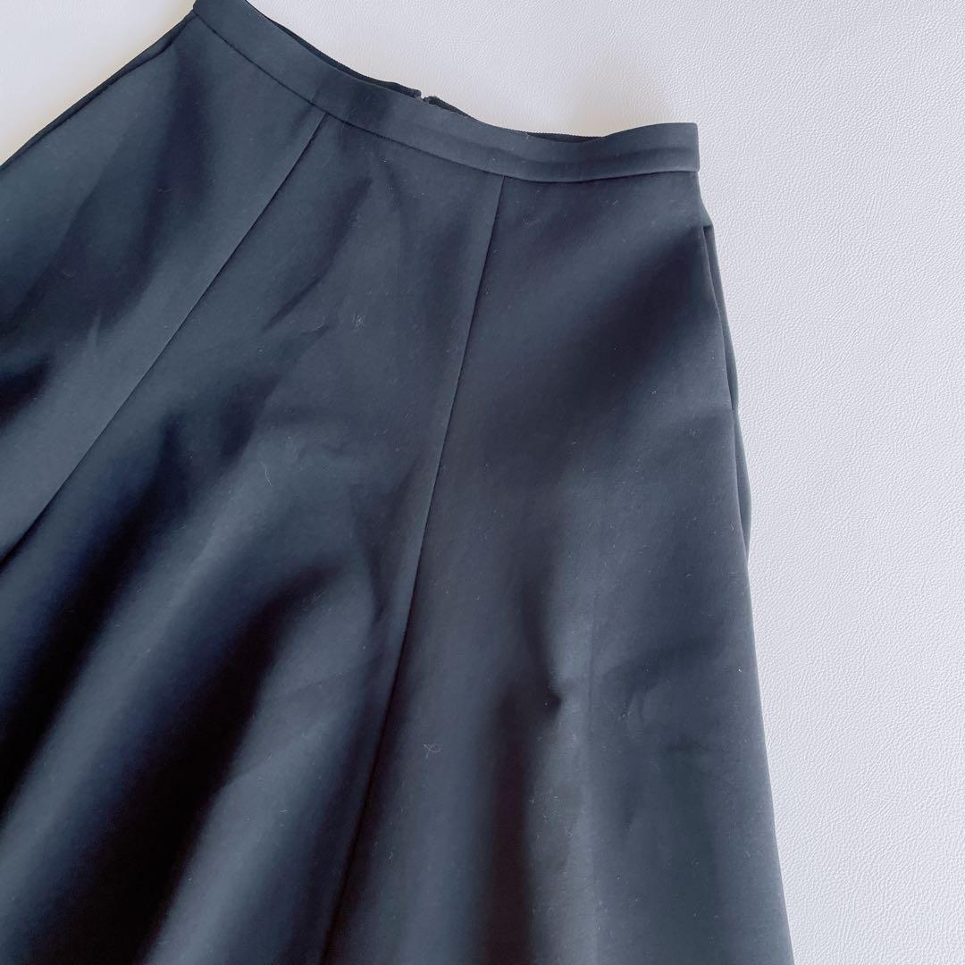 25AW✨希少サイズ✨FOXEY NEW YORK フレアスカート ブラック