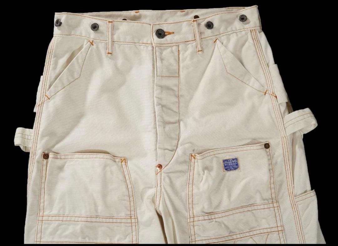 KAPITAL ランバーパンツ ダブルニー ワーク キャピタル 0サイズ